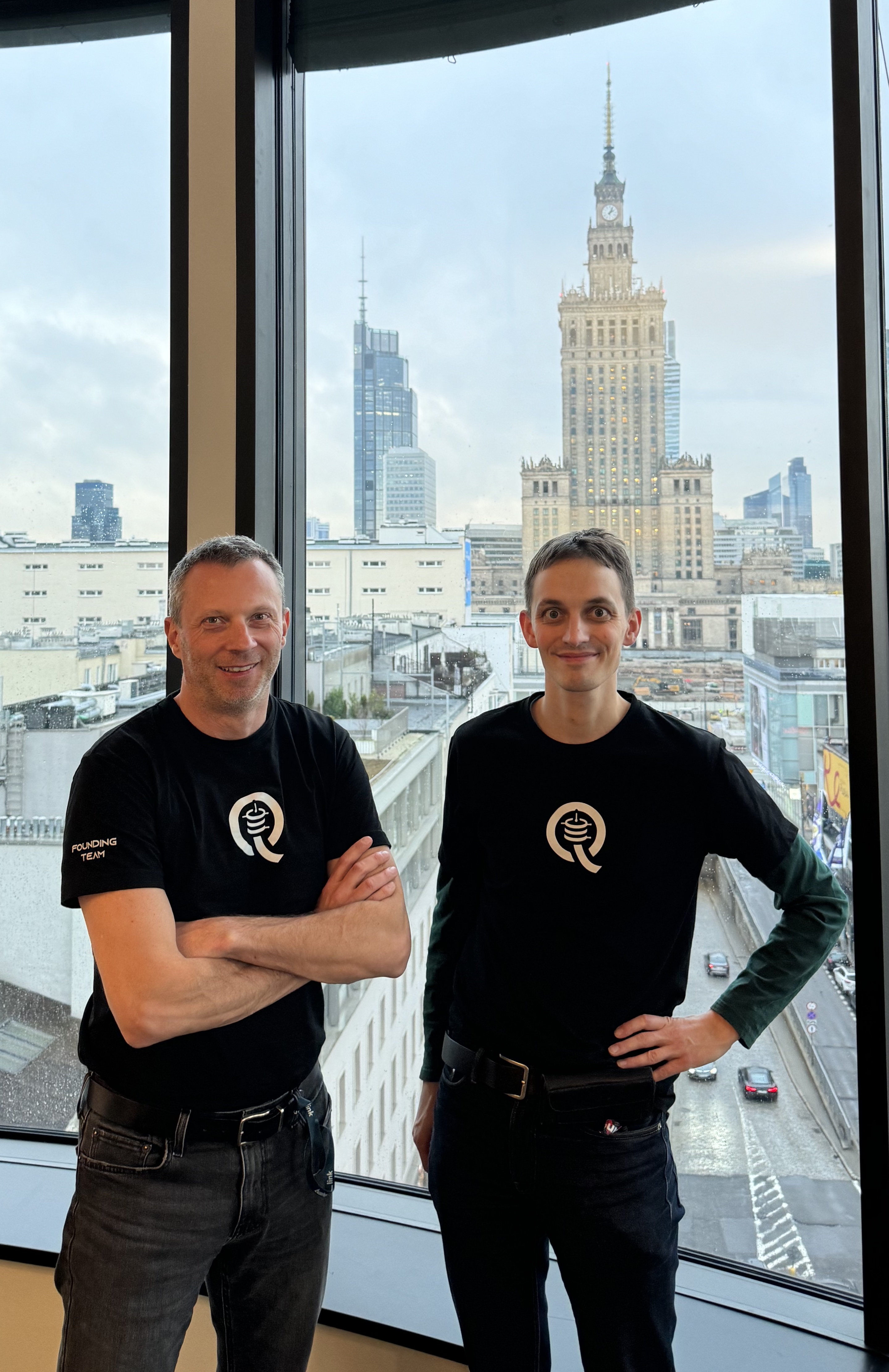 Jacek Migdal with Pawel Brzoska